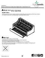 Preview for 20 page of Little Seeds Monarch Hill Ambrosia Upholstered Daybed with Trundle Assembly Manual