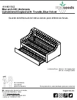 Preview for 22 page of Little Seeds Monarch Hill Ambrosia Upholstered Daybed with Trundle Assembly Manual