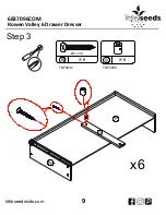 Предварительный просмотр 9 страницы Little Seeds Rowan Valley 6837096COM Assembly Manual