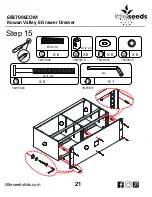 Предварительный просмотр 21 страницы Little Seeds Rowan Valley 6837096COM Assembly Manual