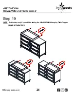 Предварительный просмотр 25 страницы Little Seeds Rowan Valley 6837096COM Assembly Manual