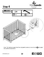 Предварительный просмотр 10 страницы Little Seeds Rowan Valley 6861096COM Assembly Manual