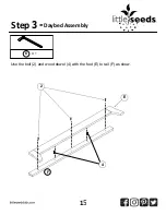 Предварительный просмотр 15 страницы Little Seeds Rowan Valley 6861096COM Assembly Manual