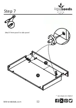 Предварительный просмотр 12 страницы Little Seeds Rowan Valley B346834396COM Assembly Manual