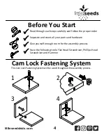 Preview for 4 page of Little Seeds Rowen Valley 6831096COM Assembly Manual