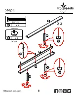 Preview for 8 page of Little Seeds Rowen Valley 6831096COM Assembly Manual