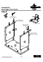 Preview for 15 page of Little Seeds Sierra Ridge 2 Door Stacker 6821096COM Assembly Manual