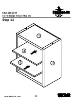 Preview for 18 page of Little Seeds Sierra Ridge 2 Door Stacker 6821096COM Assembly Manual