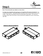 Preview for 10 page of Little Seeds Twin Mates 9060103COM Assembly Manual