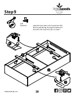 Preview for 18 page of Little Seeds Twin Mates 9060103COM Assembly Manual