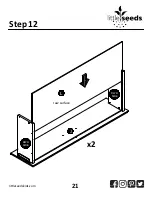 Preview for 21 page of Little Seeds Twin Mates 9060103COM Assembly Manual