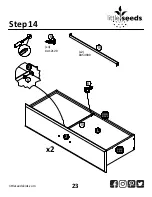 Preview for 23 page of Little Seeds Twin Mates 9060103COM Assembly Manual