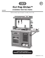 Little Tikes 654039M Assembly Instructions Manual preview