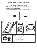 Предварительный просмотр 4 страницы Little Tikes 656057M Assembly Instructions Manual