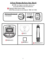 Предварительный просмотр 3 страницы Little Tikes 659898M8 Assembly Instructions Manual