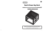 Little Tikes Read & Dream Nap Nook Assembly Instructions предпросмотр