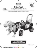 Little Tikes T-Rex Truck Assembly Instructions Manual preview