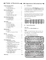 Preview for 3 page of Little Wonder 2119 19, 2124 24, 2130 30, 223 Owner'S Manual And Safety Instructions