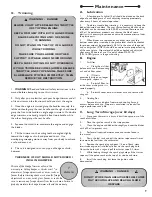 Preview for 9 page of Little Wonder 2119 19, 2124 24, 2130 30, 223 Owner'S Manual And Safety Instructions