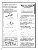 Preview for 10 page of Little Wonder 2230S Owner'S Manual & Safety Instructions