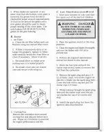 Preview for 13 page of Little Wonder 2230S Owner'S Manual & Safety Instructions