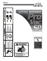 Preview for 8 page of Little Wonder 5612-12-01 Operator'S & Parts Manual