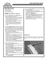 Preview for 9 page of Little Wonder 5612-12-01 Operator'S & Parts Manual