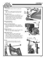 Предварительный просмотр 11 страницы Little Wonder 5612-12-01 Operator'S & Parts Manual