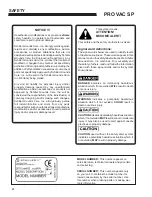 Preview for 4 page of Little Wonder 5612-12-59 Operator'S Manual