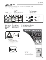 Preview for 9 page of Little Wonder 5612-12-59 Operator'S Manual