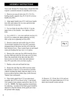 Предварительный просмотр 6 страницы Little Wonder 6232 Parts List, Operating And Assembly Instructions