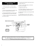 Предварительный просмотр 8 страницы Little Wonder 6232 Parts List, Operating And Assembly Instructions