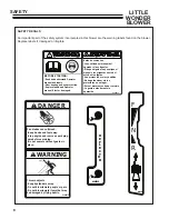 Предварительный просмотр 8 страницы Little Wonder 9270-12-01 GX270 HONDA SP Operator'S & Parts Manual