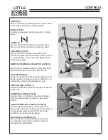 Предварительный просмотр 11 страницы Little Wonder 9270-12-01 GX270 HONDA SP Operator'S & Parts Manual