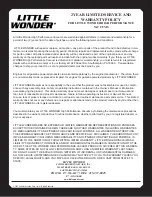 Preview for 14 page of Little Wonder Little Wonder HPV 5612-00-59 Operator'S Manual