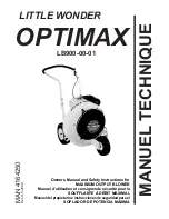 Preview for 29 page of Little Wonder OPTIMAX LB900-00-01 Technical Manual