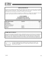 Preview for 31 page of Little Wonder OPTIMAX LB900-00-01 Technical Manual