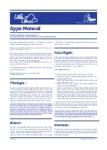 Preview for 5 page of LittleCloud Gyps 22 Manual