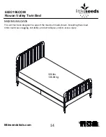 Предварительный просмотр 14 страницы LittleSeeds 6830196COM Assembly Manual