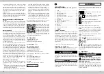 Preview for 6 page of LIV & BO 391323-2201 Operation And Safety Notes