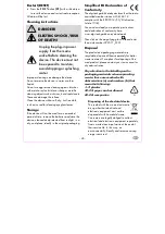 Preview for 47 page of LIV & BO 392071 2201 Usage And Safety Instructions