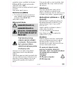 Preview for 121 page of LIV & BO 392071 2201 Usage And Safety Instructions