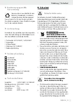 Preview for 13 page of LIVARNO home 14152102LE Operation And Safety Notes