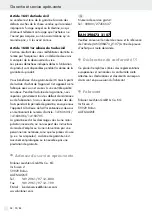 Preview for 28 page of LIVARNO home 14160605L Assembly, Operating And Safety Instructions