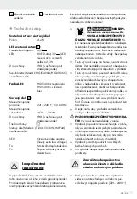 Предварительный просмотр 43 страницы LIVARNO home 366236 2101 Operation And Safety Notes