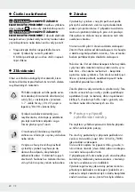 Предварительный просмотр 40 страницы LIVARNO home 380905 2101 Operation And Safety Notes