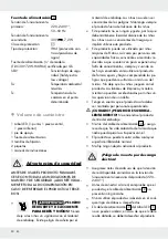 Предварительный просмотр 50 страницы LIVARNO home 380905 2101 Operation And Safety Notes