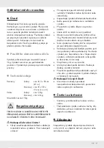 Предварительный просмотр 18 страницы LIVARNO home 385506 Operation And Safety Notes