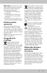 Preview for 23 page of LIVARNO home 386020 2107 Instructions For Use Manual