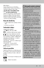 Preview for 29 page of LIVARNO home 386020 2107 Instructions For Use Manual